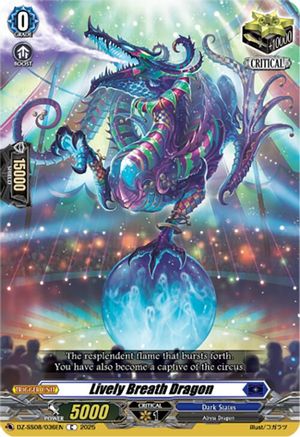 Lively Breath Dragon - DZ-SS08/036EN - Common