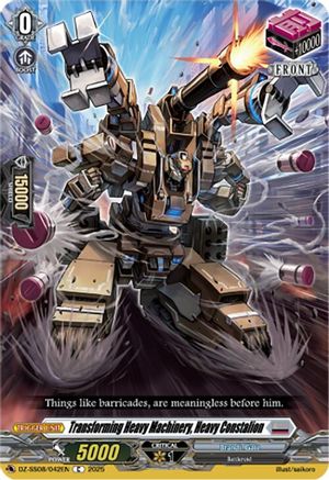 Transforming Heavy Machinery, Heavy Constalion - DZ-SS08/042EN - Common