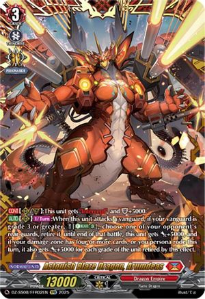 Astonish Blaze Dragon, Arumdeas (FFR) - DZ-SS08/FFR02EN - Double Frame Rare
