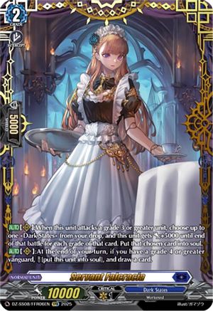 Servant Falcracia (FFR) - DZ-SS08/FFR06EN - Double Frame Rare
