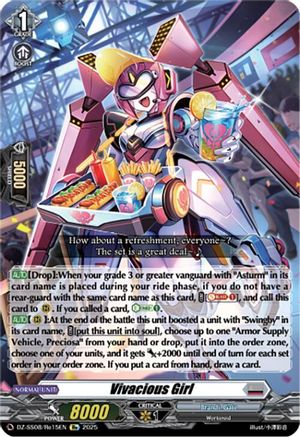 Vivacious Girl - DZ-SS08/Re15EN - Special Reprint