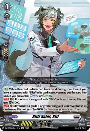 Blitz Sales, Stil - DZ-SS08/Re19EN - Special Reprint