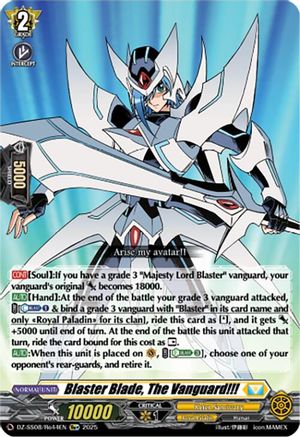 Blaster Blade, The Vanguard!!! (Re+) - DZ-SS08/Re44EN - Special Reprint+