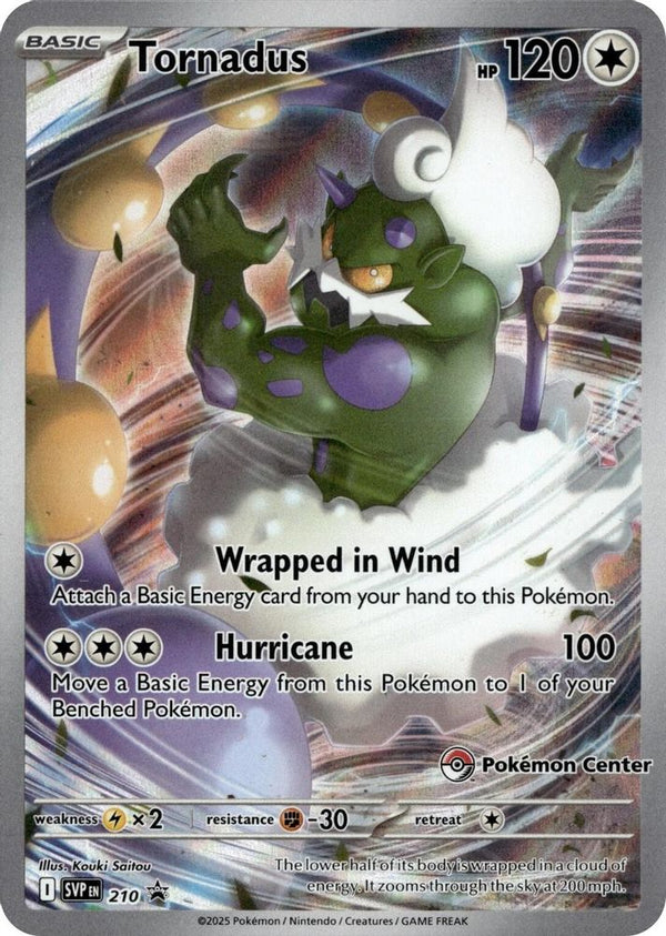 Tornadus (Pokemon Center Exclusive) - SVP210 - Promo