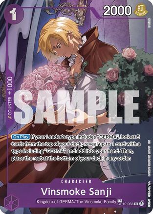 Vinsmoke Sanji (Treasure Rare) - OP10-063 - Rare