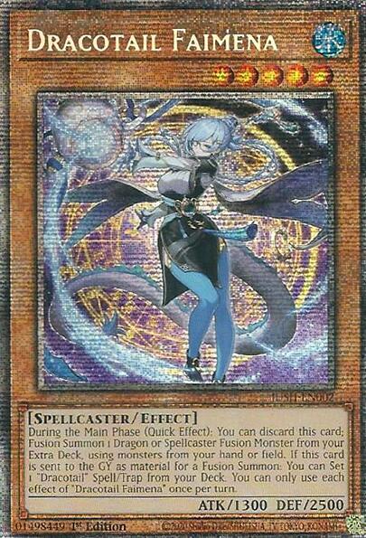 Dracotail Faimena - JUSH-EN002 - Starlight Rare - 1st Edition