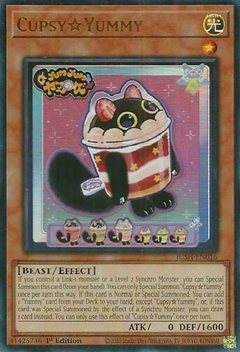 Cupsy☆Yummy - JUSH-EN016 - Ultra Rare - 1st Edition