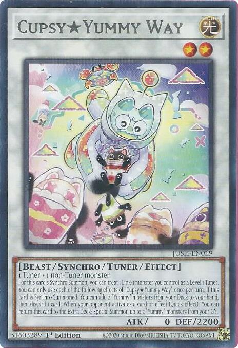 Cupsy★Yummy Way - JUSH-EN019 - Rare - 1st Edition