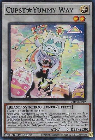 Cupsy★Yummy Way (SR) - JUSH-EN019 - Super Rare - 1st Edition