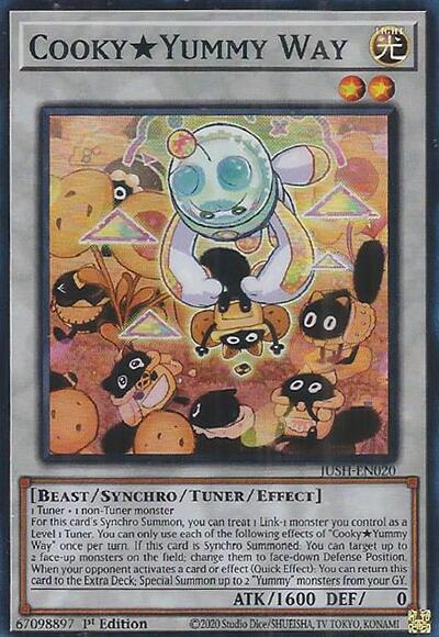 Cooky★Yummy Way (SR) - JUSH-EN020 - Super Rare - 1st Edition