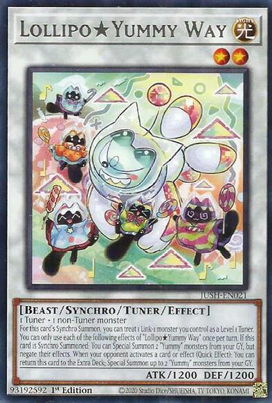 Lollipo★Yummy Way - JUSH-EN021 - Rare - 1st Edition