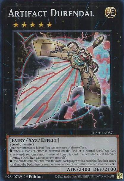 Artifact Durendal (SR) - JUSH-EN057 - Super Rare - 1st Edition