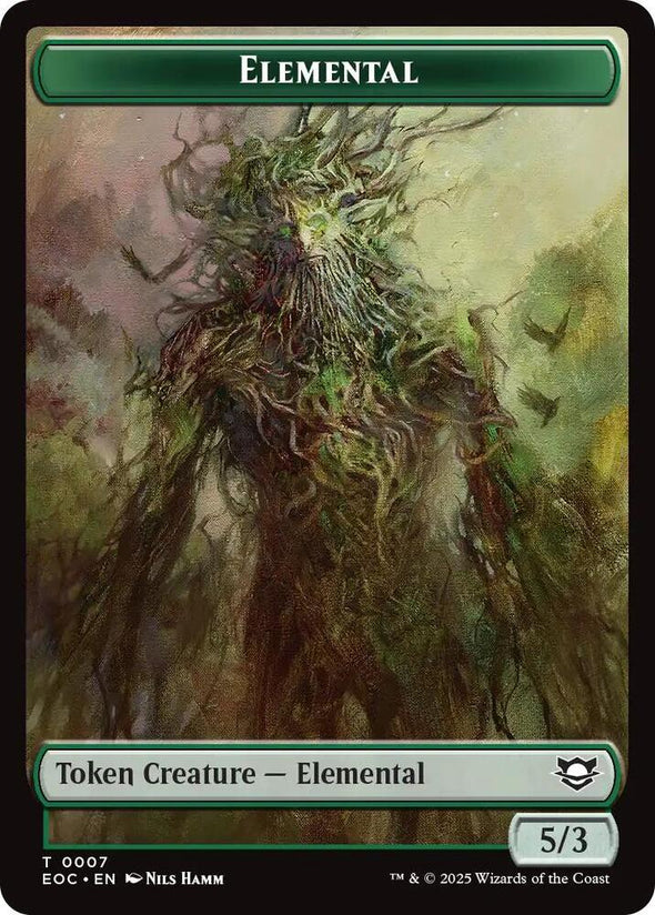 Beast // Elemental (07) Token (TEOC)