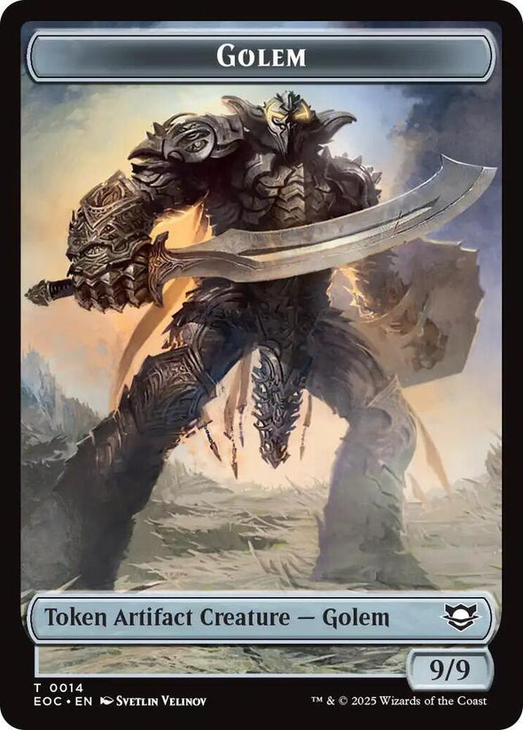 Gnome // Golem Token (TEOC)