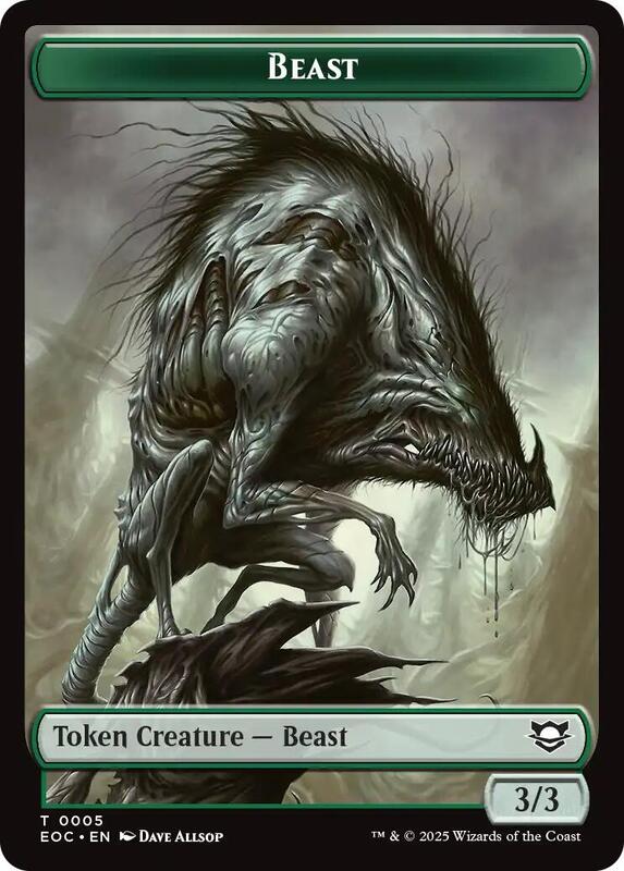 Insect // Beast (005) Token (TEOC)