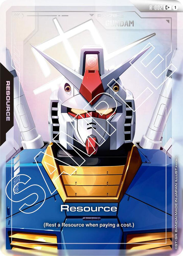 Resource (R-002) (C+) (Alternate Art) - R-002 - Common+