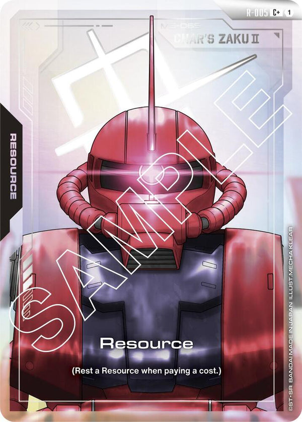 Resource (R-005) (C+) (Alternate Art) - R-005 - Common+