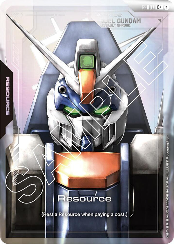 Resource (R-007) (C+) (Alternate Art) - R-007 - Common+