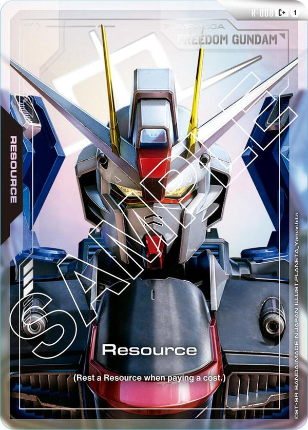 Resource (R-008) (C+) (Alternate Art) - R-008 - Common+