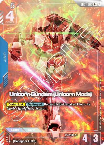 401 Games Canada - Unicorn Gundam (Unicorn Mode) (R+) (Alternate