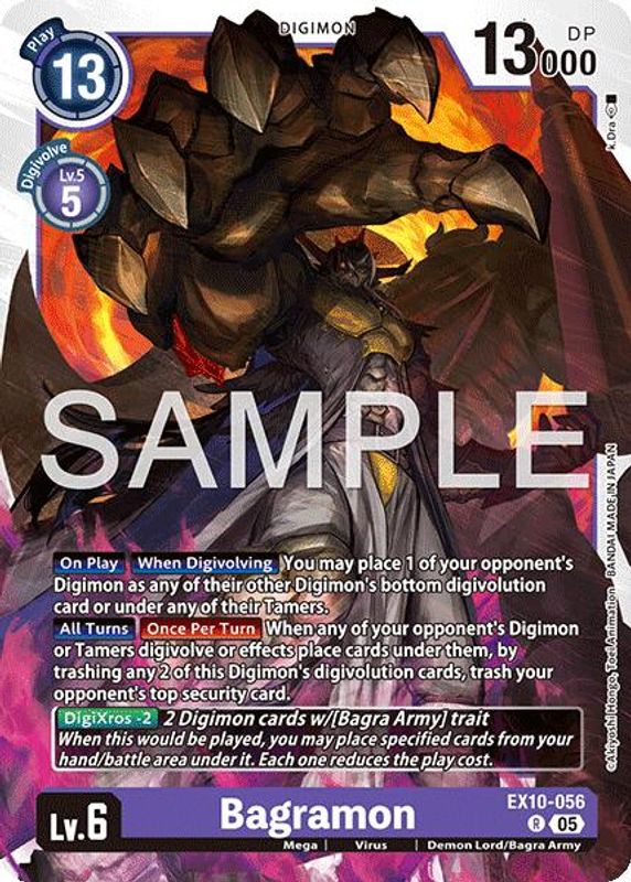 Bagramon - EX10-056 - Rare