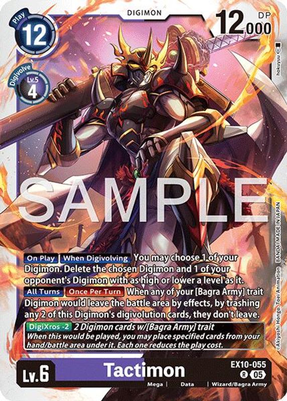 Tactimon - EX10-055 - Rare