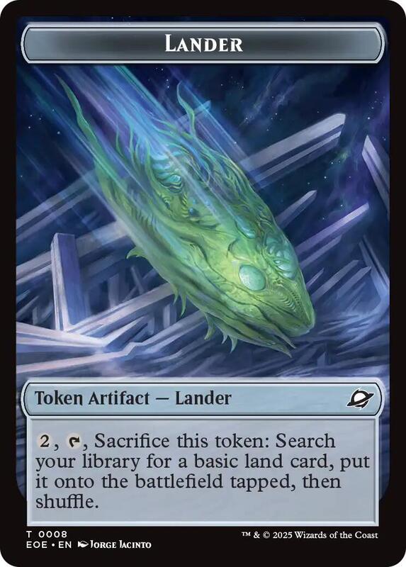Robot // Lander (008) Token (TEOE)