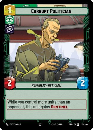 Corrupt Politician - 79/264 - Special