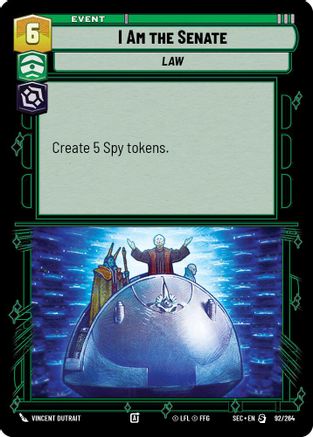 I Am the Senate - 92/264 - Special