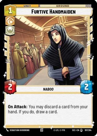 Furtive Handmaiden - 197/264 - Special