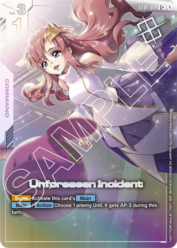 Unforeseen Incident (Store Tournament Winner Pack 01) - ST01-014 - Common+