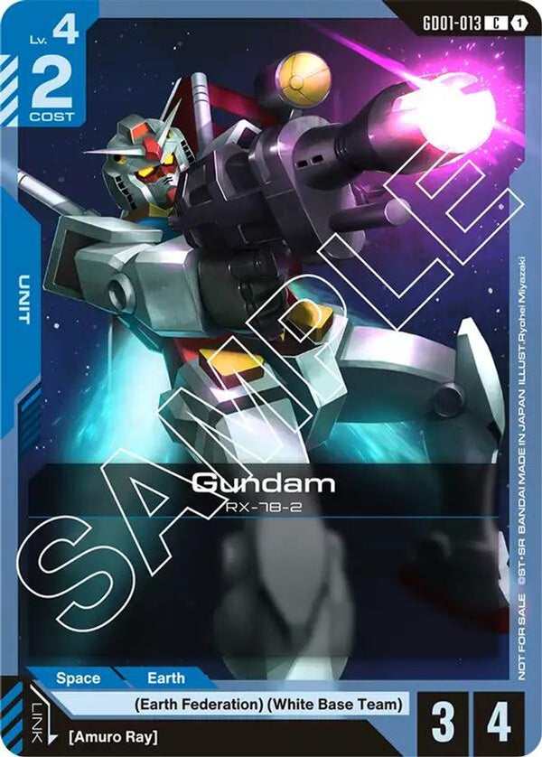 Gundam (GD01-013) (Launch Kit 01) - GD01-013 - Common