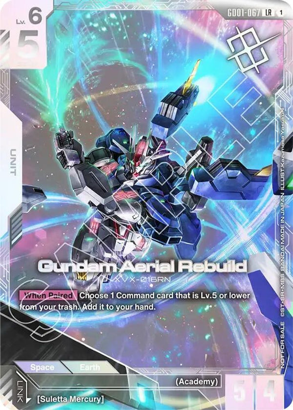 Gundam Aerial Rebuild (Newtype Challenge 2025 Mission1) - GD01-067 - Legend Rare