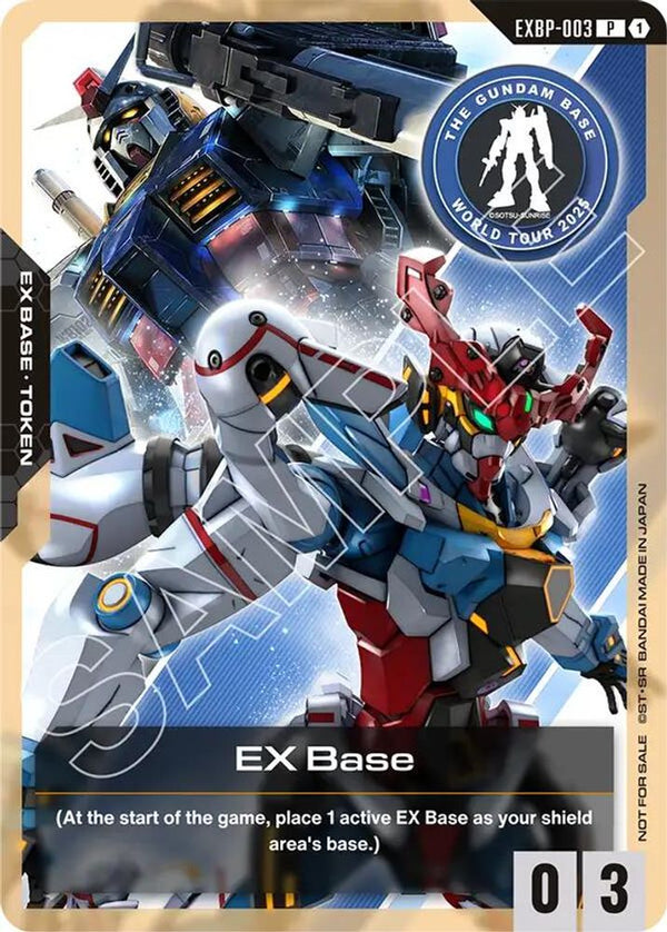 EX Base (EXBP-003) (Gundam Base Pop-Up World Tour) - EXBP-003 - Promo
