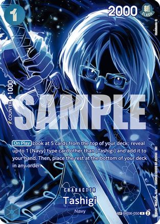 Tashigi (OP12 Special) - OP06-050 - Rare
