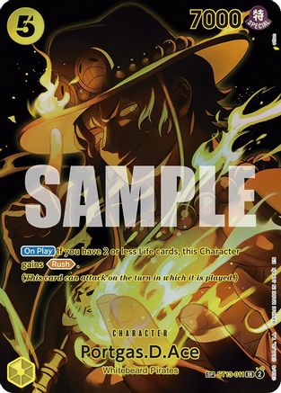 Portgas.D.Ace (OP12 Special) - ST13-011 - Super Rare