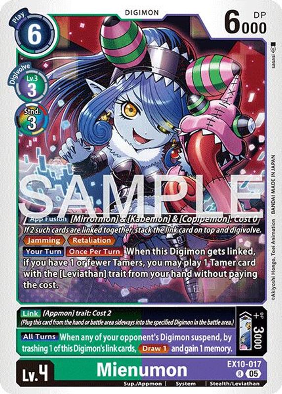 Mienumon - EX10-017 - Rare
