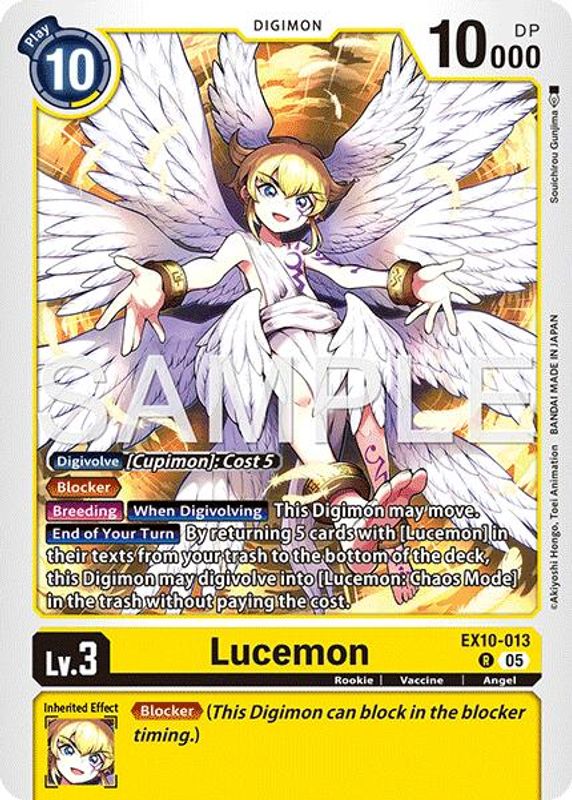 Lucemon - EX10-013 - Rare