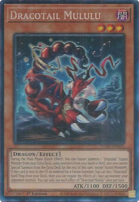 Dracotail Mululu (CR) - JUSH-EN005 - Collector's Rare - 1st Edition