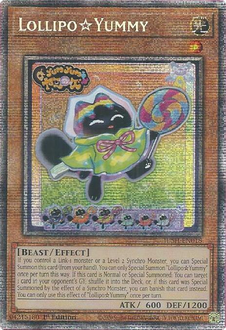 Lollipo☆Yummy - JUSH-EN018 - Starlight Rare - 1st Edition