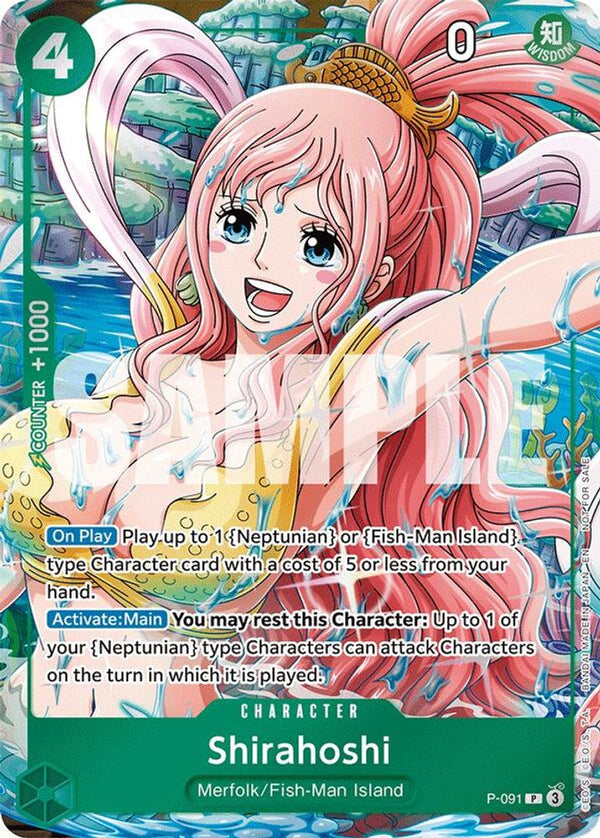 Shirahoshi (Event Pack Vol. 7) - P-091 - Promo