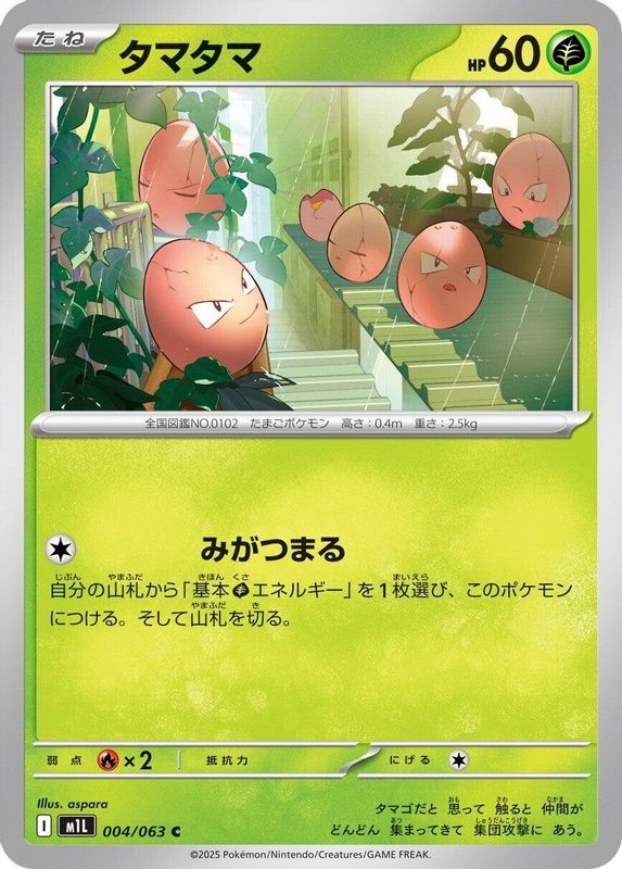 Exeggcute (Japanese) - 004/063 - Common