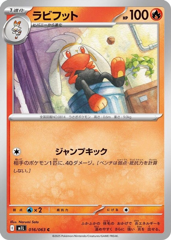 Raboot (Japanese) - 016/063 - Common