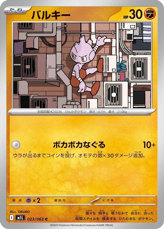 Tyrogue (Japanese) - 023/063 - Common