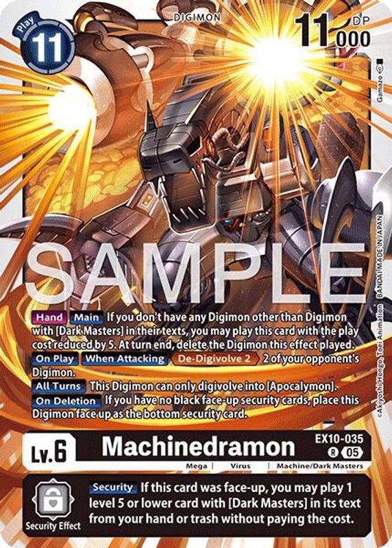 Machinedramon - EX10-035 - Rare