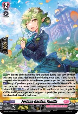 Fortune Garden, Feuille (Foil) - D-PR/897EN - Promo
