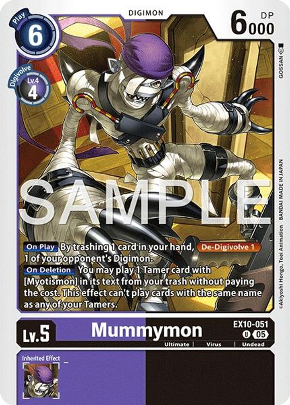 Mummymon - EX10-051 - Uncommon