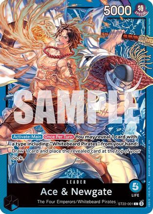 Ace & Newgate - ST22-001 - Leader
