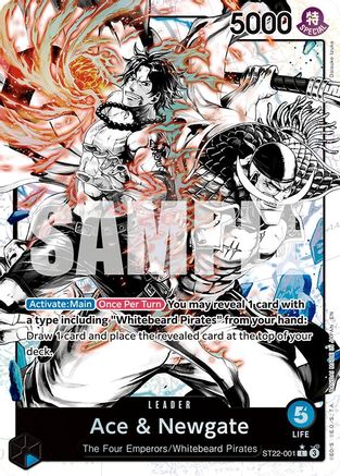 Ace & Newgate (Parallel) - ST22-001 - Leader