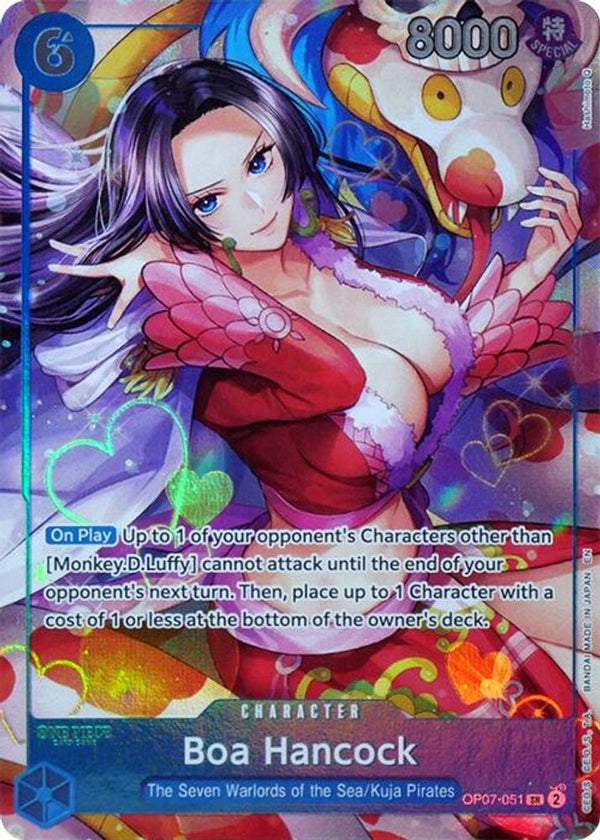 Boa Hancock (Seven Warlords of the Sea Binder Set) - OP07-051 - Super Rare